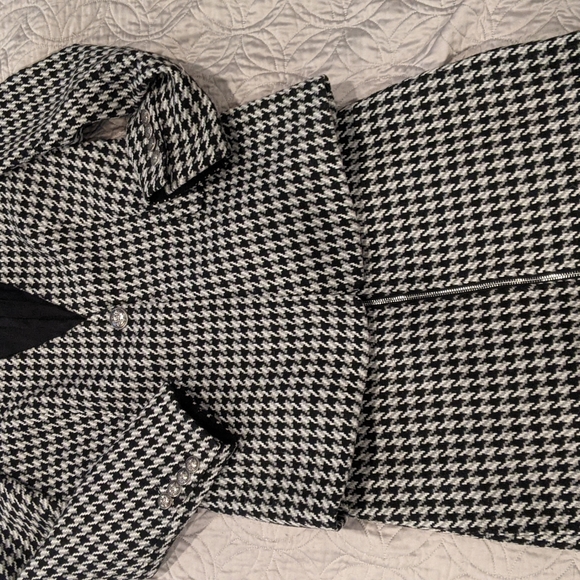 Beautiful houndstooth custom jacket - Picture 6 of 9